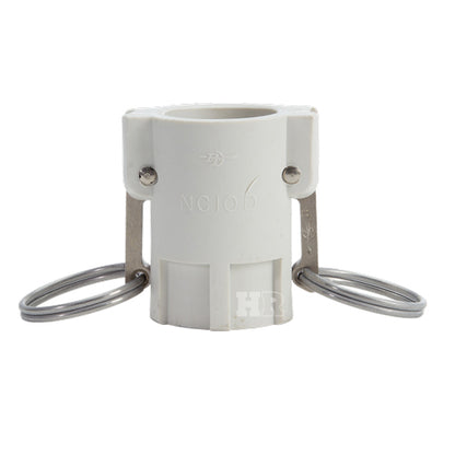 Food Grade Poly 1" Female Camlock x 1" Female NPT