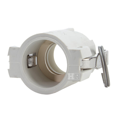 Food Grade Poly 1 1/4" Female Camlock x 1 1/4" Female NPT