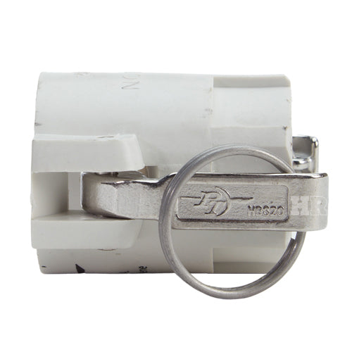 Food Grade Poly 1 1/4" Female Camlock x 1 1/4" Female NPT