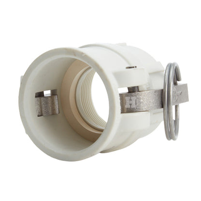 Food Grade Poly 1 1/2" Female Camlock x 1 1/2" Female NPT