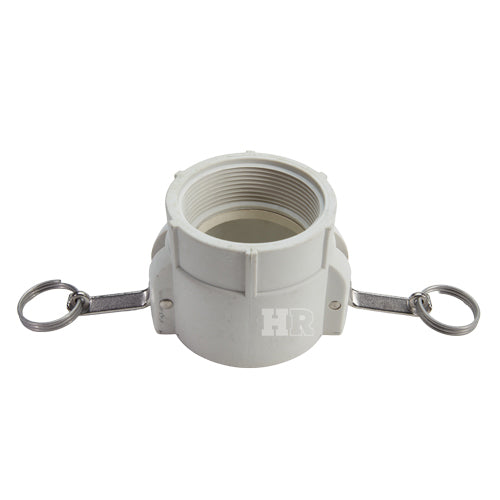 Food Grade Poly 3" Female Camlock x 3" Female NPT