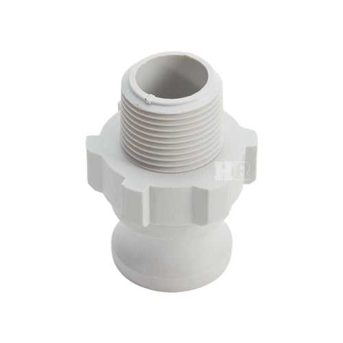 Food Grade Poly 3/4" Male Camlock x 3/4" Male NPT