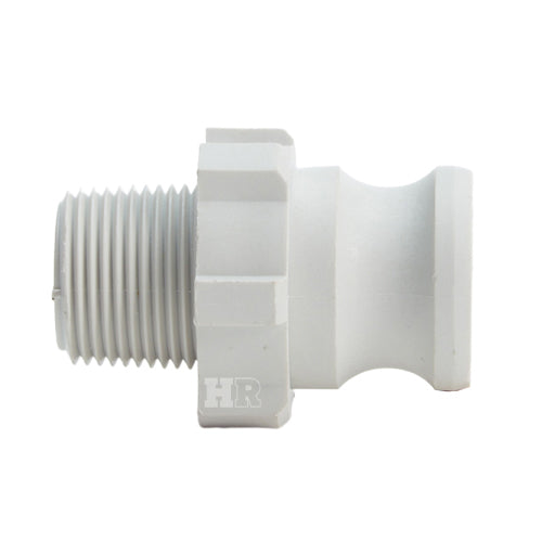 Food Grade Poly 3/4" Male Camlock x 3/4" Male NPT