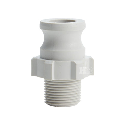 Food Grade Poly 3/4" Male Camlock x 3/4" Male NPT