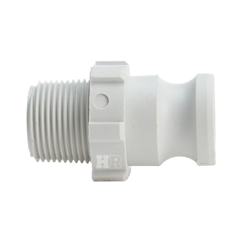 Food Grade Poly 1" Male Camlock x 1" Male NPT