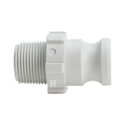 Food Grade Poly 1" Male Camlock x 1" Male NPT