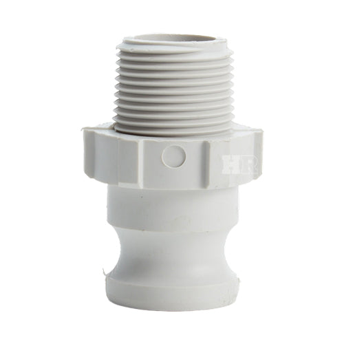 Food Grade Poly 1" Male Camlock x 1" Male NPT