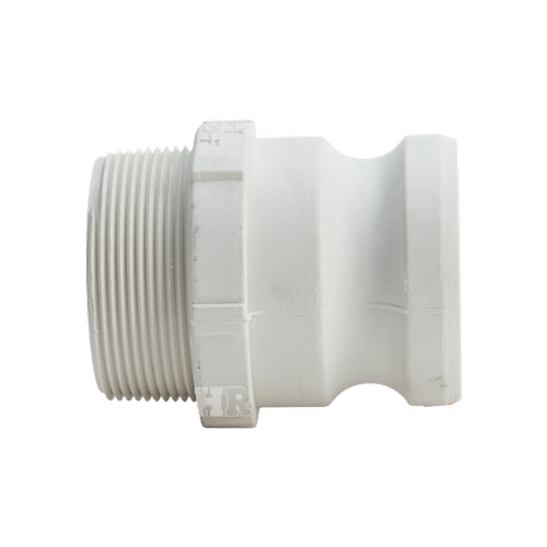 Food Grade Poly 2" Male Camlock x 2" Male NPT