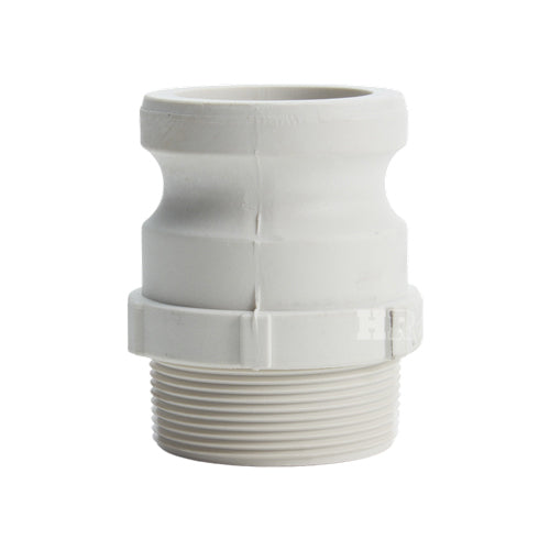 Food Grade Poly 2" Male Camlock x 2" Male NPT