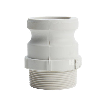 Food Grade Poly 2" Male Camlock x 2" Male NPT