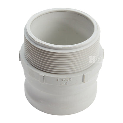 Food Grade Poly 3" Male Camlock x 3" Male NPT