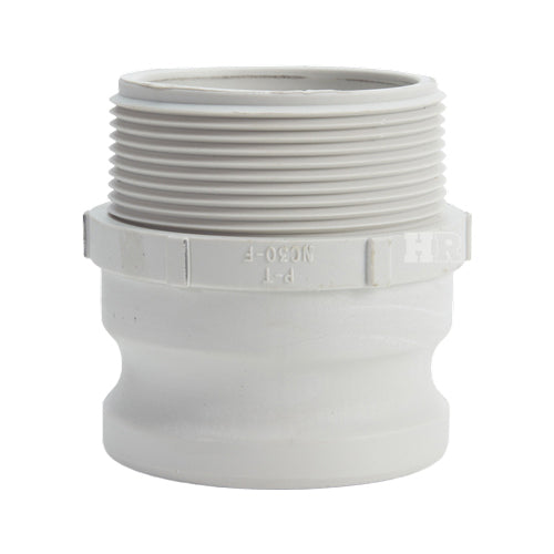 Food Grade Poly 3" Male Camlock x 3" Male NPT