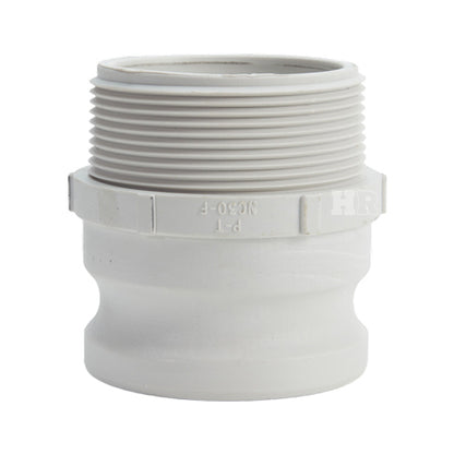 Food Grade Poly 3" Male Camlock x 3" Male NPT