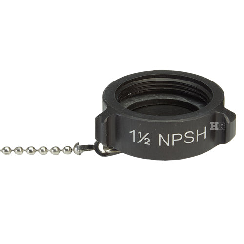 Aluminum 1 1/2" NPSH Rocker Lug Cap