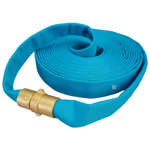 Blue 2 1/2" x 50' Potable Water Hose (Brass NH Couplings) - Imported