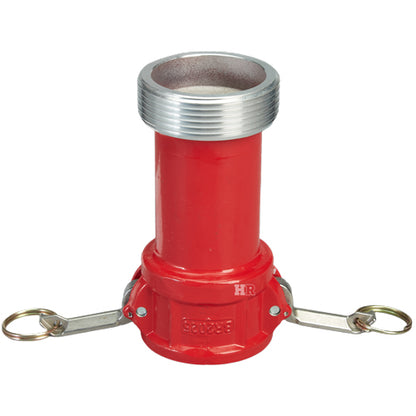 Aluminum 2" Female Camlock x 2 1/2" Male NH Fire Hose