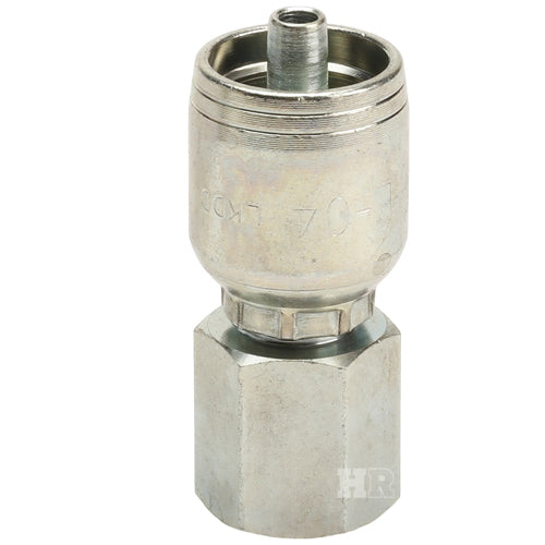 1/4" Female Pipe NPT (Non-Swivel) Hydraulic Fitting