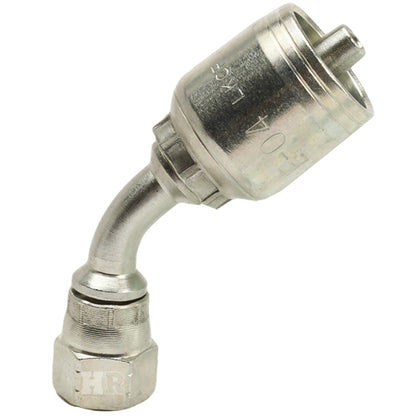 1/4" Female JIC Swivel 45˚ Elbow Hydraulic Fitting