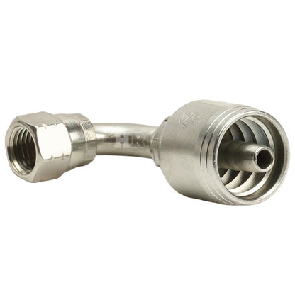 1/4" Female JIC Swivel 90˚ Elbow Hydraulic Fitting
