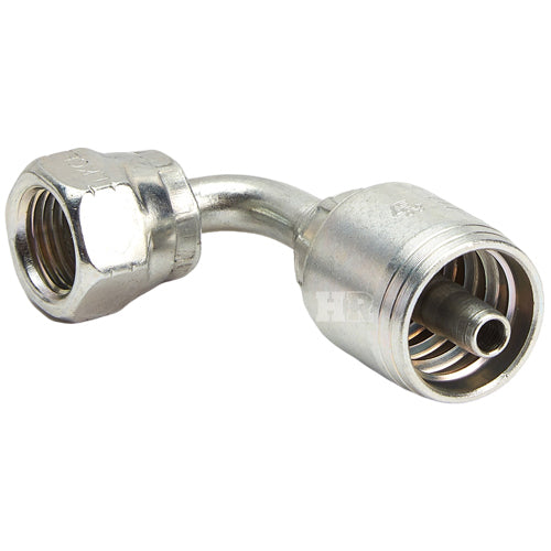 3/8" Female JIC Swivel 90˚ Elbow Hydraulic Fitting