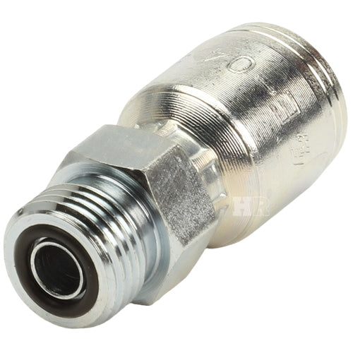 3/8" Male Flat Face (ORFS) Hydraulic Fitting