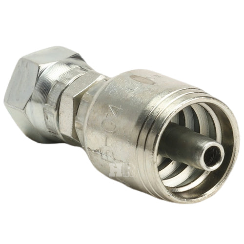 1/4" Female Face Seal Swivel (ORFS) Hydraulic Fitting