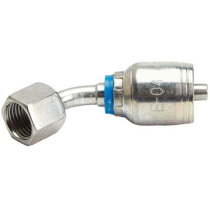 1/4" Female Face Seal Swivel 45˚ Elbow (ORFS) Hydraulic Fitting