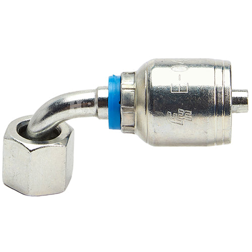 1/4" Female Face Seal Swivel 90˚ Elbow (ORFS) Hydraulic Fitting