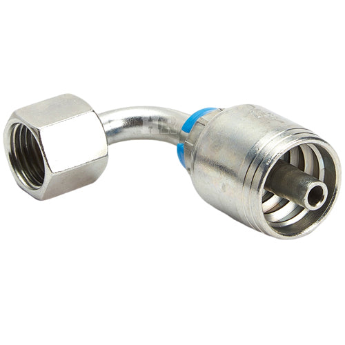1/4" Female Face Seal Swivel 90˚ Elbow (ORFS) Hydraulic Fitting