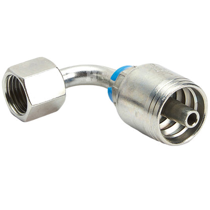 1/4" Female Face Seal Swivel 90˚ Elbow (ORFS) Hydraulic Fitting