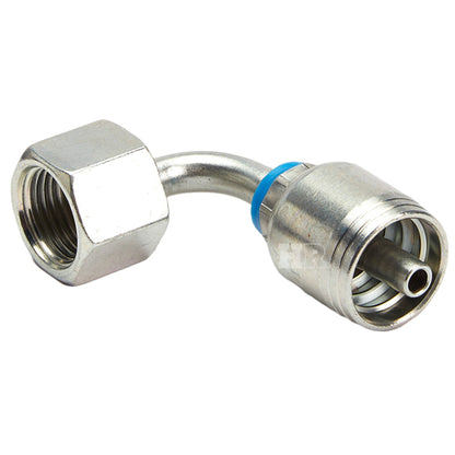 3/8" Female Face Seal Swivel 90˚ Elbow (ORFS) Hydraulic Fitting