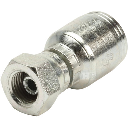 1/4" Female British Standard Parallel Pipe Cone Seat Swivel Hydraulic Fitting