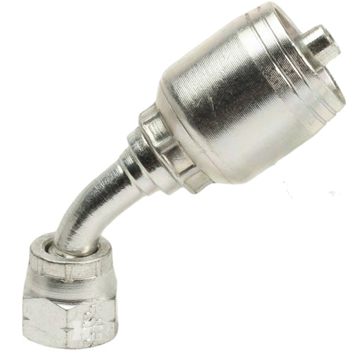 M12 X 1.5 Female Swivel 24˚ Cone (Light 6) with O-Ring 45˚ Elbow Hydraulic Fitting