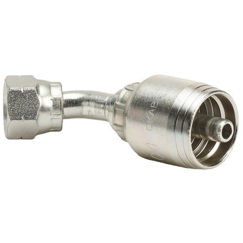 M12 X 1.5 Female Swivel 24˚ Cone (Light 6) with O-Ring 45˚ Elbow Hydraulic Fitting