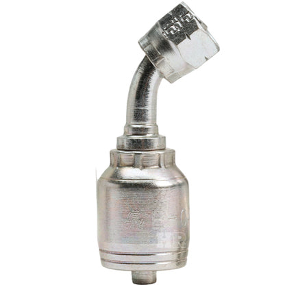 M12 X 1.5 Female Swivel 24˚ Cone (Light 6) with O-Ring 45˚ Elbow Hydraulic Fitting