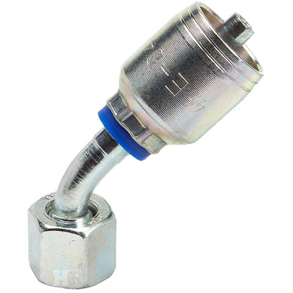 M14 X 1.5 Female Swivel 24˚ Cone (Light 8) with O-Ring 45˚ Elbow Hydraulic Fitting