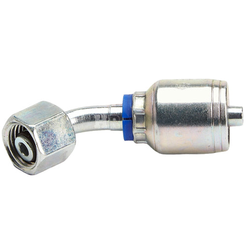 M14 X 1.5 Female Swivel 24˚ Cone (Light 8) with O-Ring 45˚ Elbow Hydraulic Fitting