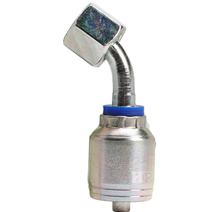M14 X 1.5 Female Swivel 24˚ Cone (Light 8) with O-Ring 45˚ Elbow Hydraulic Fitting