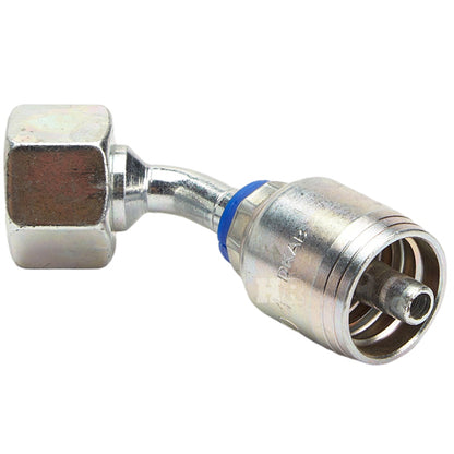 M18 X 1.5 Female Swivel 24˚ Cone (Light 12) with O-Ring 45˚ Elbow Hydraulic Fitting