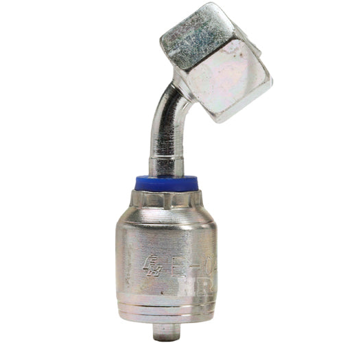 M18 X 1.5 Female Swivel 24˚ Cone (Light 12) with O-Ring 45˚ Elbow Hydraulic Fitting
