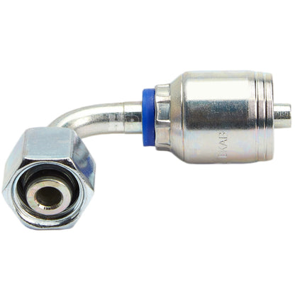 M16 X 1.5 Female Swivel 24˚ Cone (Light 10) with O-Ring 90˚ Elbow Hydraulic Fitting