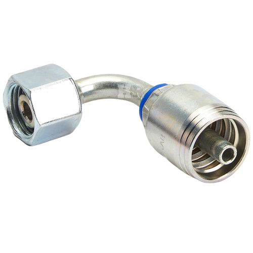 M16 X 1.5 Female Swivel 24˚ Cone (Light 10) with O-Ring 90˚ Elbow Hydraulic Fitting