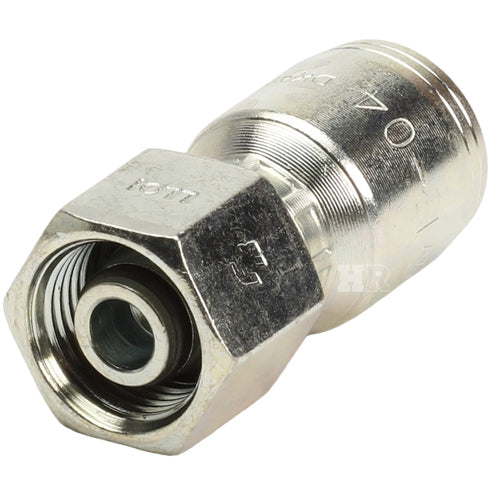 M18 X 1.5 Female Swivel 24˚ Cone (Heavy S10) with O-Ring Hydraulic Fitting