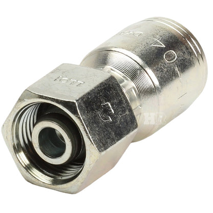 M18 X 1.5 Female Swivel 24˚ Cone (Heavy S10) with O-Ring Hydraulic Fitting