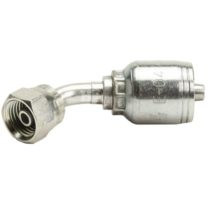 M14 X 1.5 Female Swivel 24˚ Cone (Heavy S6) with O-Ring 45˚ Elbow Hydraulic Fitting