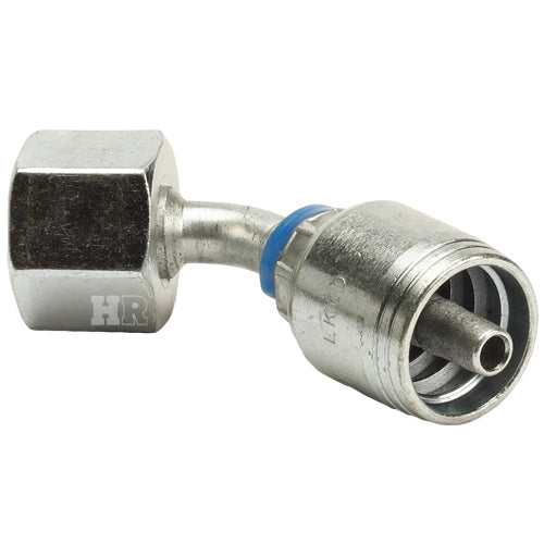 M18 X 1.5 Female Swivel 24˚ Cone (Heavy S10) with O-Ring 45˚ Elbow Hydraulic Fitting