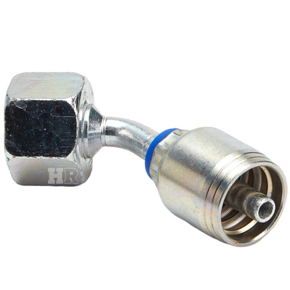 M20 X 1.5 Female Swivel 24˚ Cone (Heavy S12) with O-Ring 45˚ Elbow Hydraulic Fitting