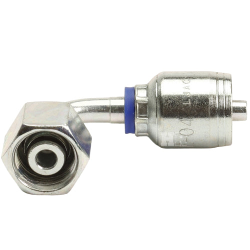 M18 X 1.5 Female Swivel 24˚ Cone (Heavy S10) with O-Ring 90˚ Elbow Hydraulic Fitting