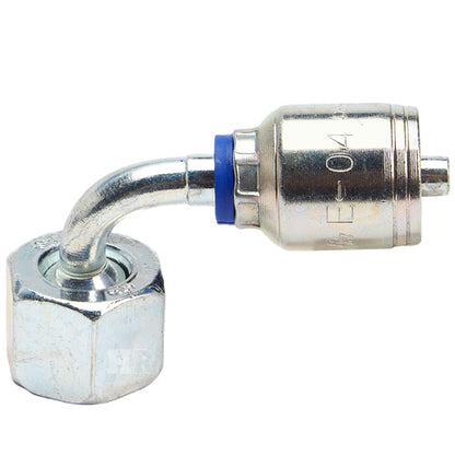 M20 X 1.5 Female Swivel 24˚ Cone (Heavy S12) with O-Ring 90˚ Elbow Hydraulic Fitting