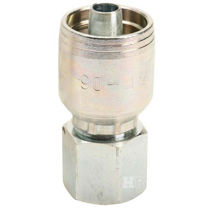 3/8" Female Pipe NPT (Non-Swivel) Hydraulic Fitting